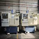 同款两台，日本富士TN-36T数控车床，发那科系统，8寸.